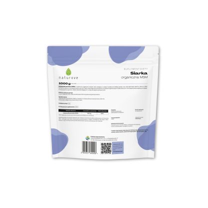 Siarka organiczna MSM naturove - obrazek 2