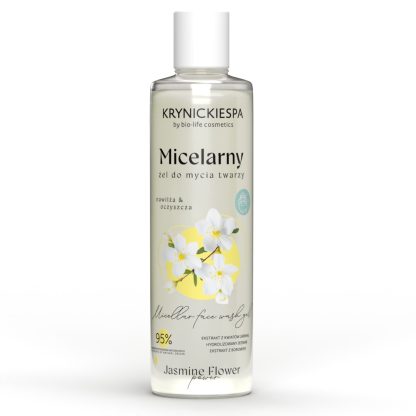 Żel micelarny do mycia twarzy, nawilżający i oczyszczający JAŚMIN KrynickieSPA 250g