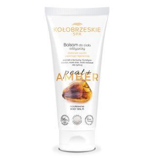 Borowina+ Bursztyn Balsam do ciała odżywczy Kołobrzeskie SPA 200ml