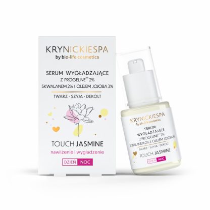 Serum wygładzające z progeline, skwalanem i olejem jojoba JAŚMIN KrynickieSPA 30ml - obrazek 2