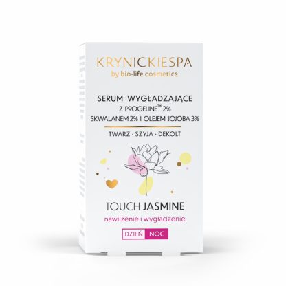 Serum wygładzające z progeline, skwalanem i olejem jojoba JAŚMIN KrynickieSPA 30ml