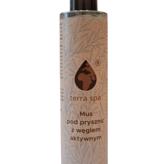 Mus pod prysznic z węglem aktywnym terra spa 250ml