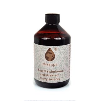 Kąpiel z ekstraktem z kory świerku terra spa